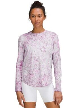 Lulu (6) Pima Cotton Speckled Tie Dye Long Sleeve Top *Like New